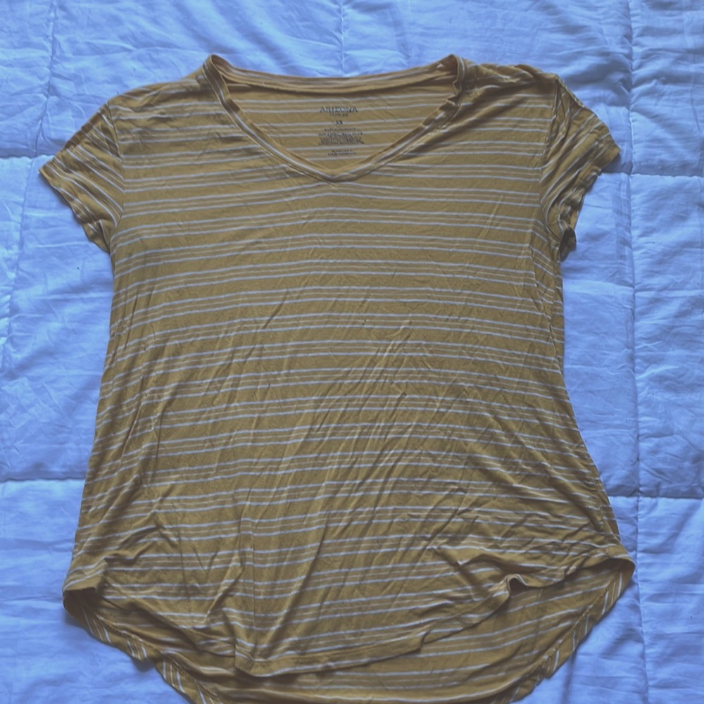 Arizona Yellow striped shirt